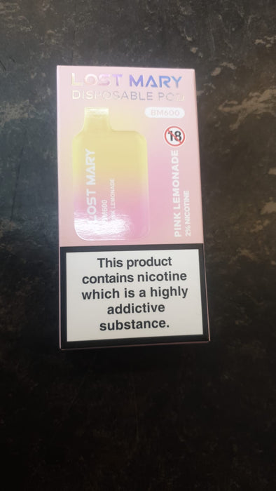 Lost Mary Pink Lemonade Disposable Pod