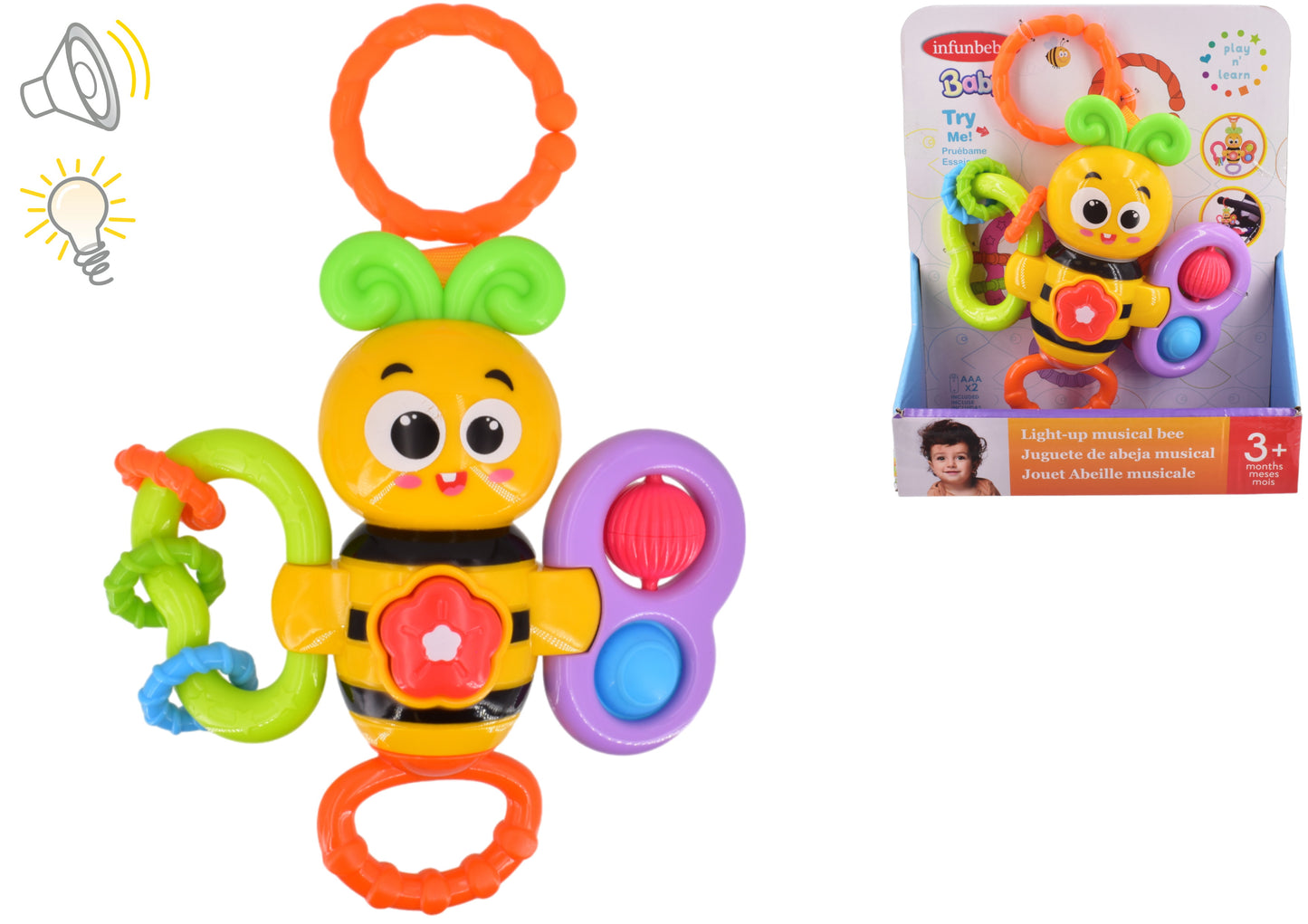 Ma Bee Lumière et Son : Jouet interactif amusant pour enfants