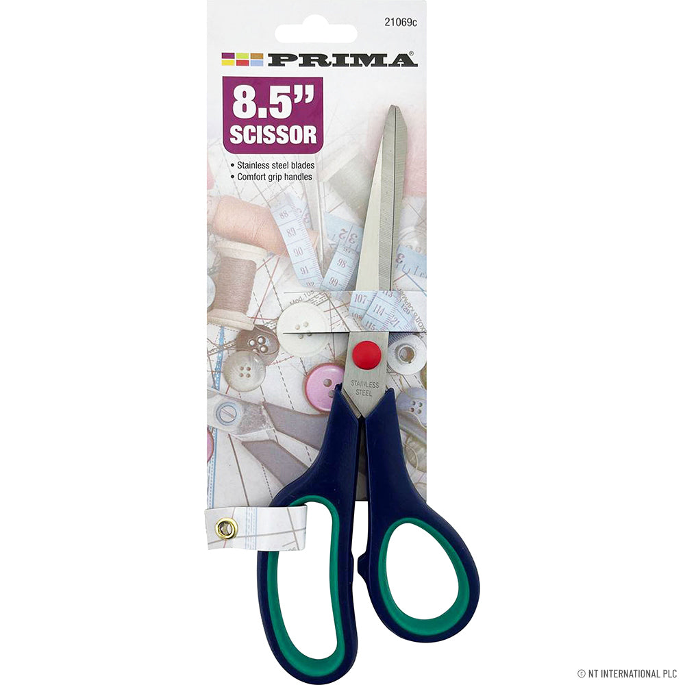 Ciseaux haut de gamme en acier inoxydable de 20 cm (8") avec poignée confortable.