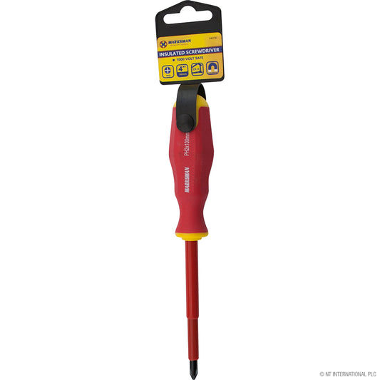 4" (10cm) Insulated Phillips Screwdriver for Safe and Efficient Work