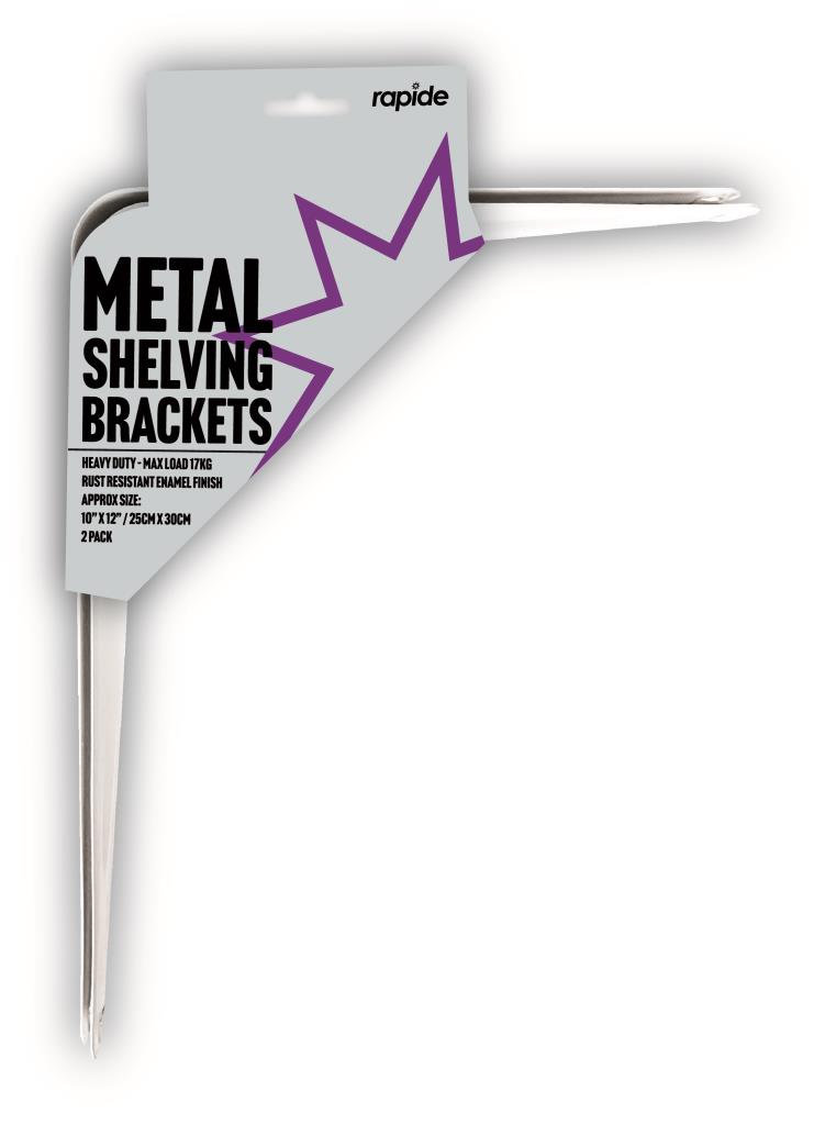 Durable Shelf Brackets with Screws for Strong and Stylish Shelving | Premium Quality Metal Supports for Home and Office