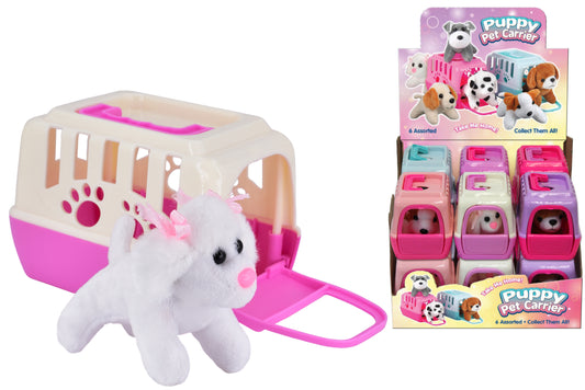 Get Your Plush Dog In Carry Case & Display Box - Assorted Styles Available