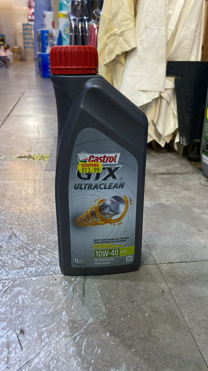 Peak Engine Performance with Castrol Ultraclean Oil