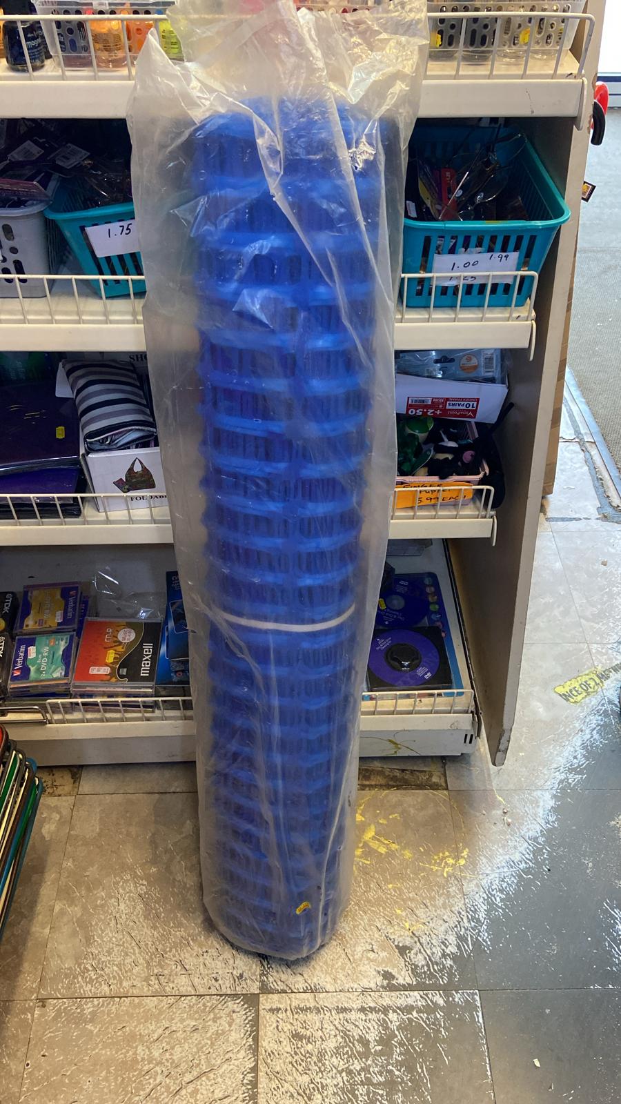 Premium 1M x 50M Blue Barrier Fencing High-Quality Safety Fences