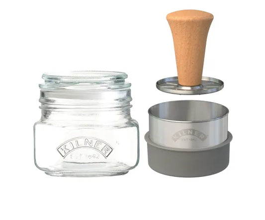 Ensemble Pilon et Rangement : un outil de cuisine pratique pour une préparation des aliments sans effort.