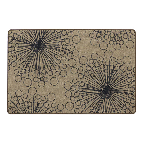 Sublimez Votre Décoration Intérieure avec le Tapis Élégance - Horloge Pissenlit 50x75cm.