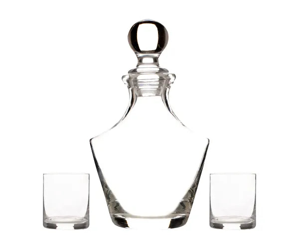 Améliorez votre expérience de bar avec une carafe de 1 L et un ensemble de 2 verres mélangeurs de 37 cl