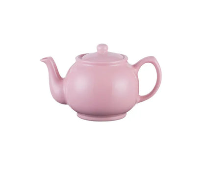 Théière Rose Pastel 6 Tasses - Théière Céramique Élégante pour Amateurs de Thé Raffinés