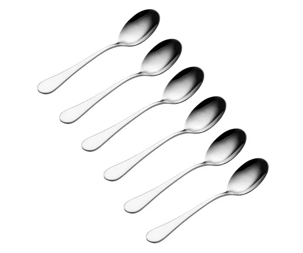 Coffret cadeau de cuillères à café en acier inoxydable 18/0 de qualité supérieure.