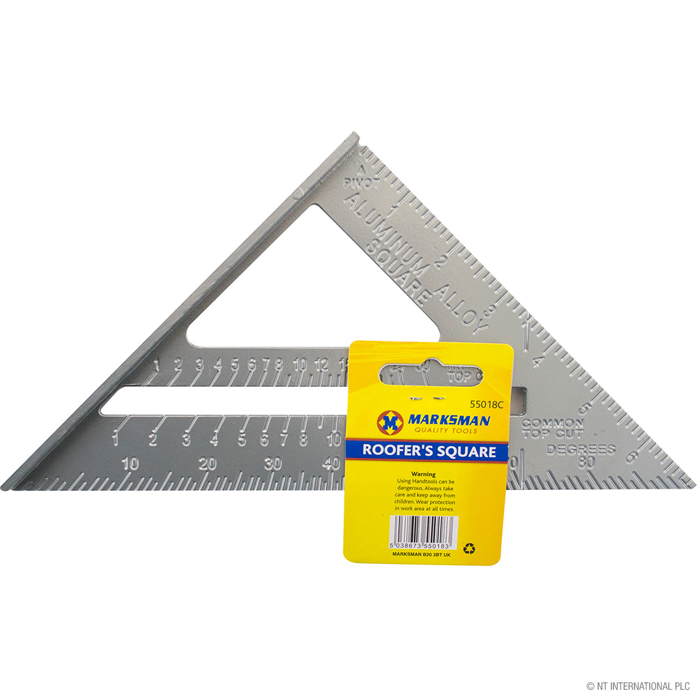 Équerre de couvreur en aluminium 6" de qualité supérieure pour une toiture de précision