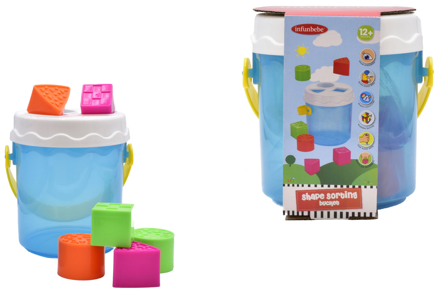 Trieur de formes : ensemble de jouets captivant avec 6 blocs