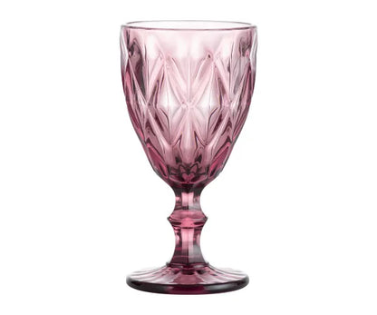 Verre à vin Améthyste 32cl - Verrerie en cristal faite main