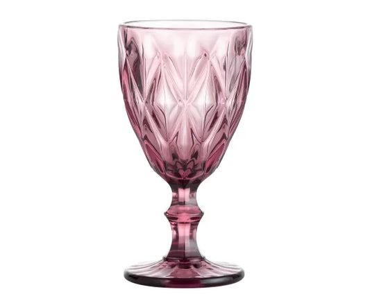 Verre à vin Améthyste 32cl - Verrerie en cristal faite main