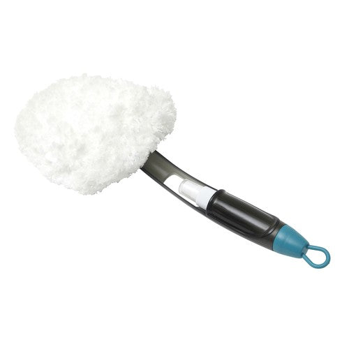 Obtenez des sols étincelants avec notre tampon en microfibre 2-en-1.