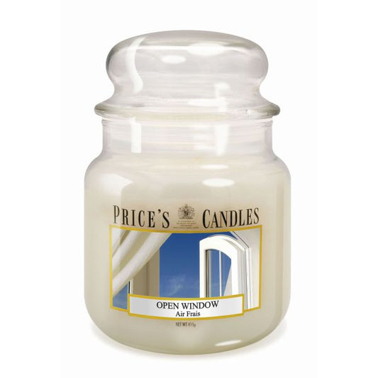 Your Space with our Medium Jar Open Window Candle