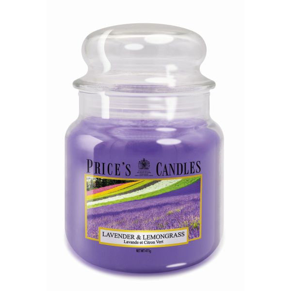 Bougies Price pot moyen lavande et citronnelle