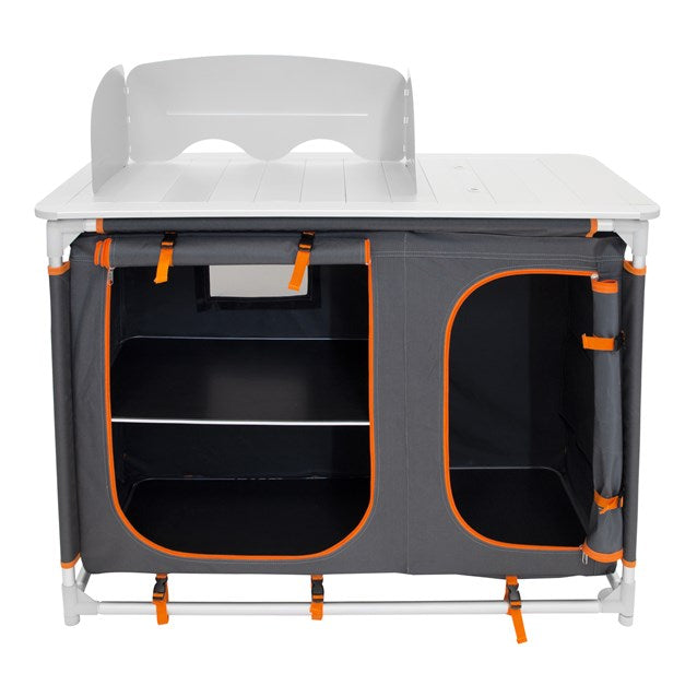 Camping Kitchen - Windshield, Sink & 4 Storages