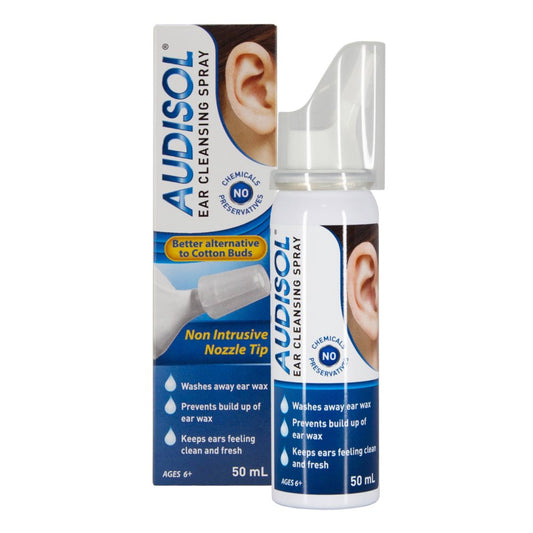 AUDISOL EAR CLEANSING SPRAY 50ML