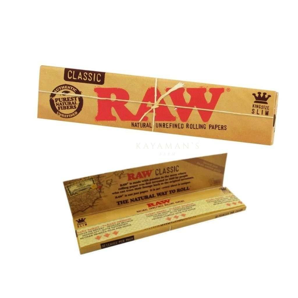 RAW Classic King size Slim Rolling Papers