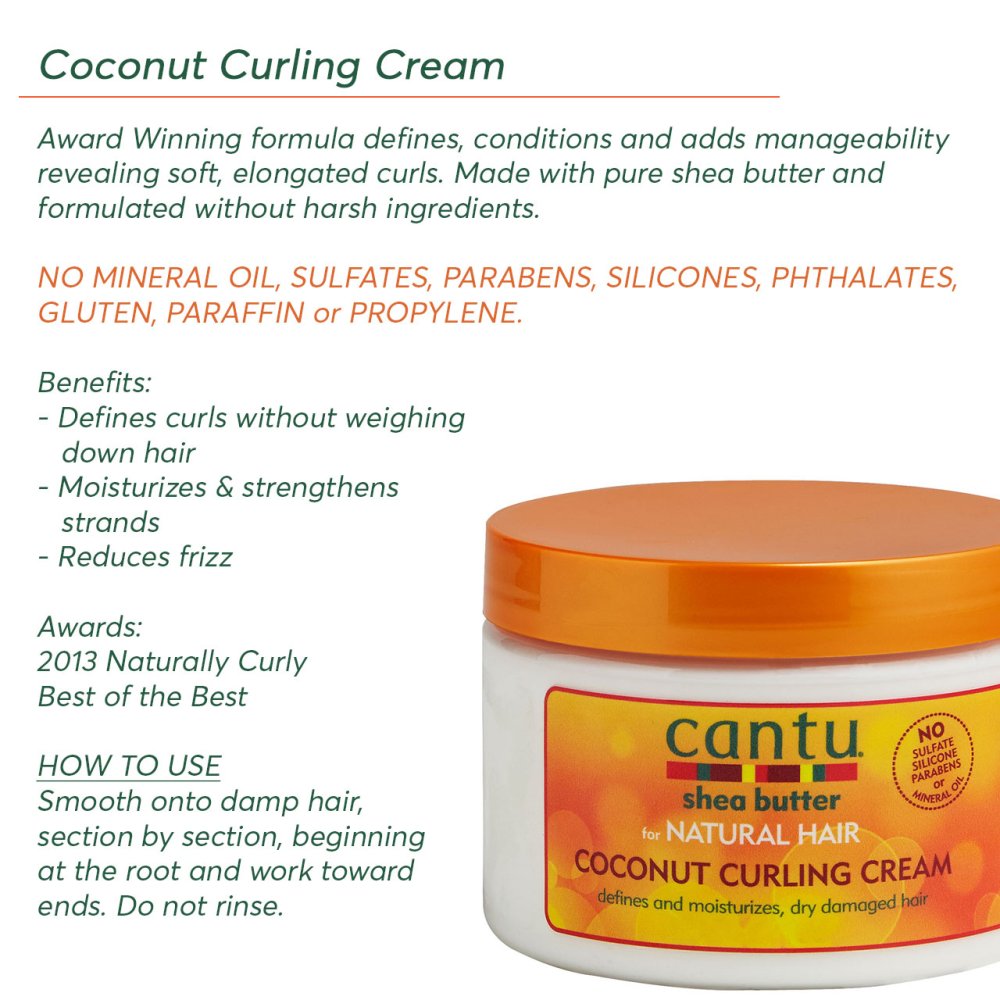 CANTU COCONUT CURLING CREAM