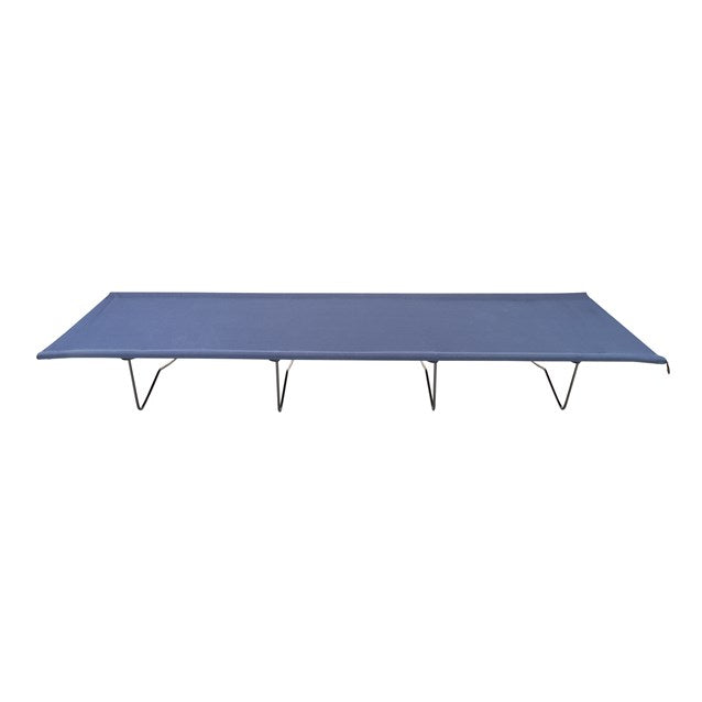 4 Legs Folding Camping Bed (Blue)