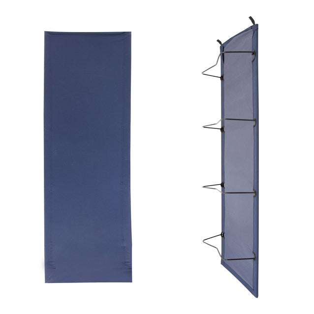 4 Legs Folding Camping Bed (Blue)