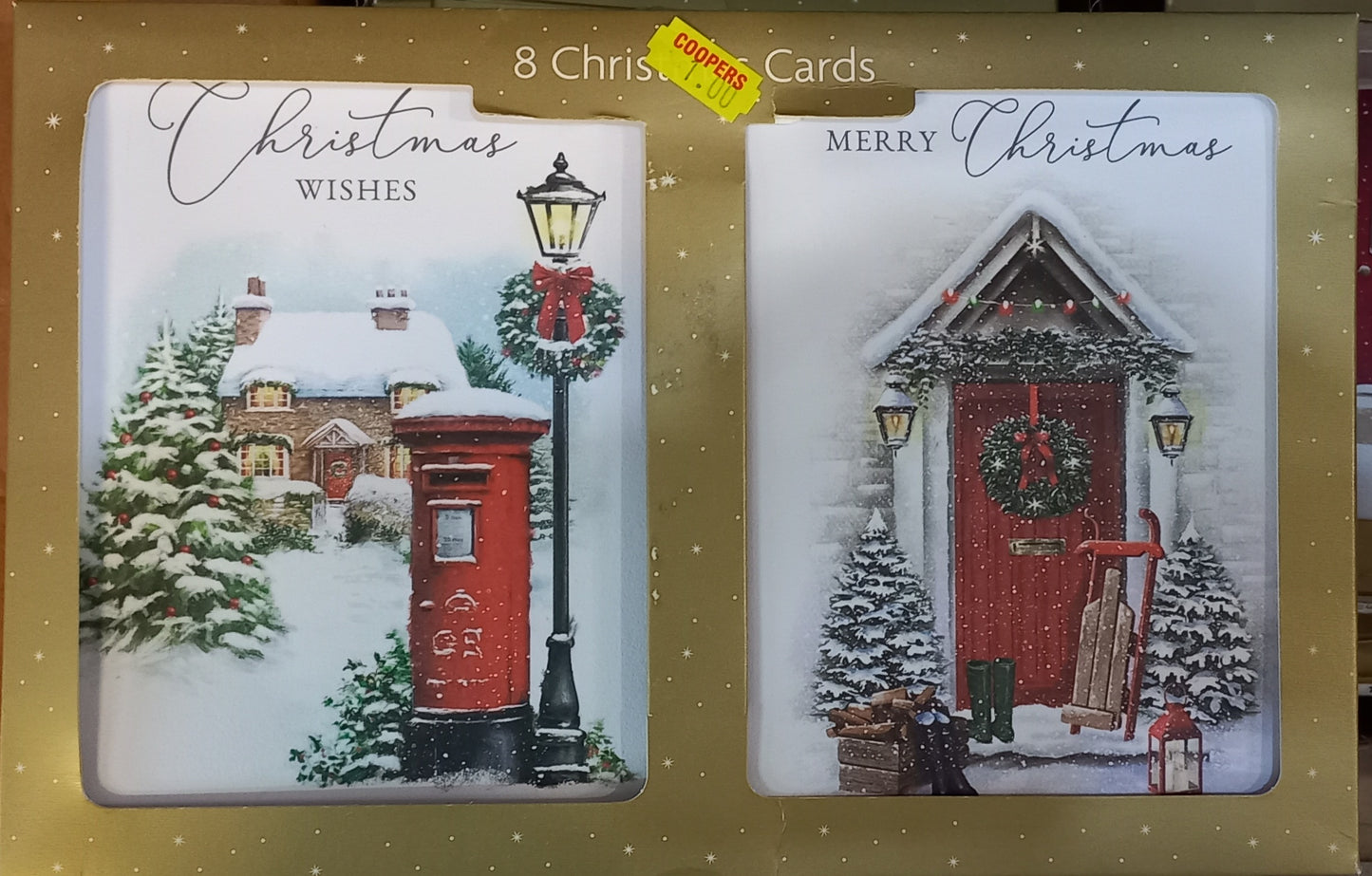8 Cartes de Noël