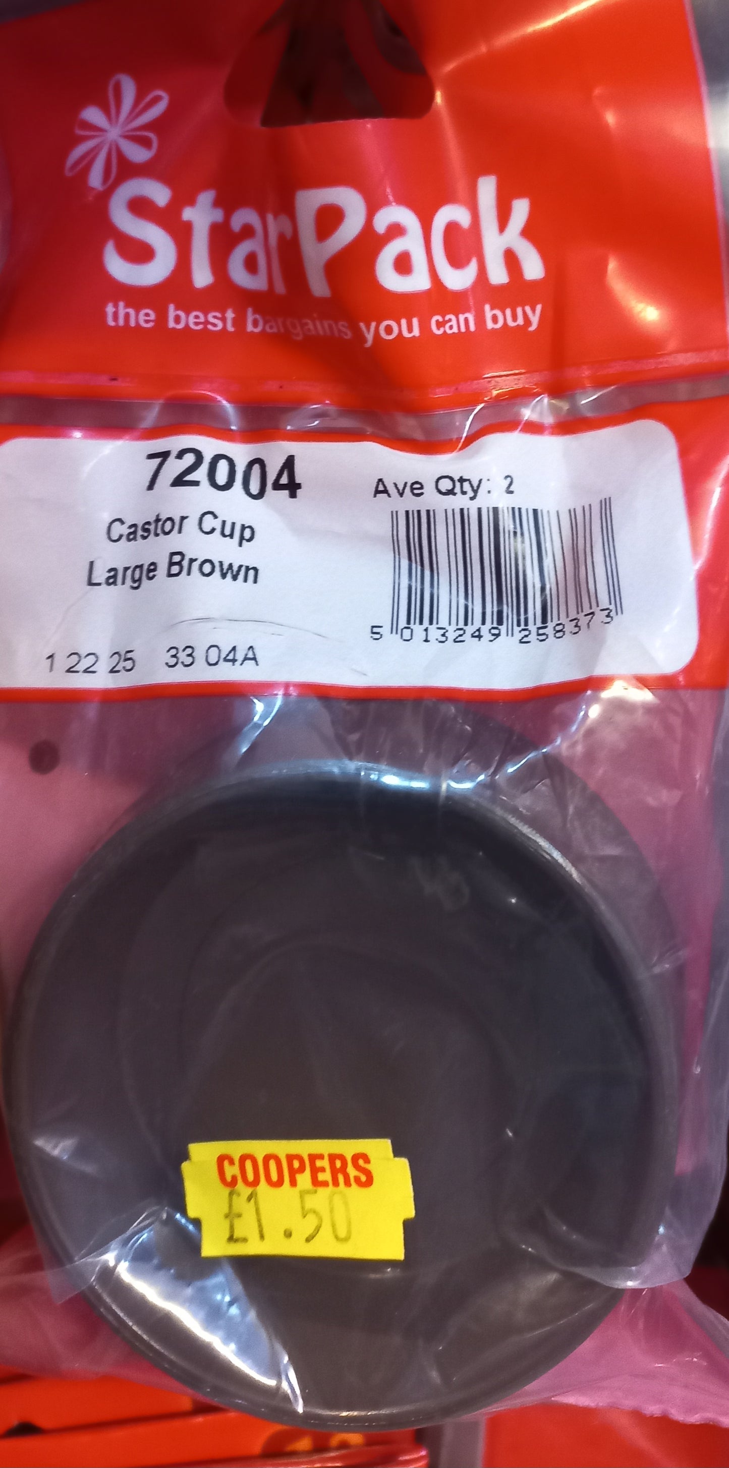 STARPACK CASTOR CUP LARGE BROWN