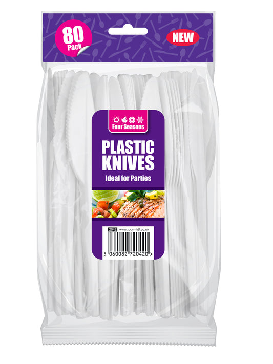 Couteaux en plastique paquet de 50