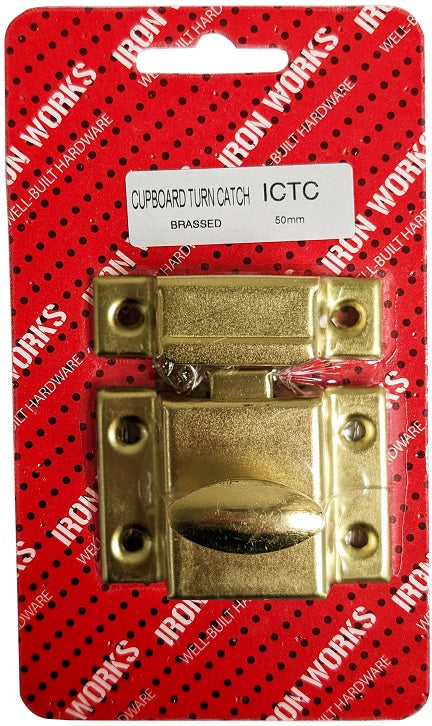 ICTC - Cupboard Turn Catch Brassed
