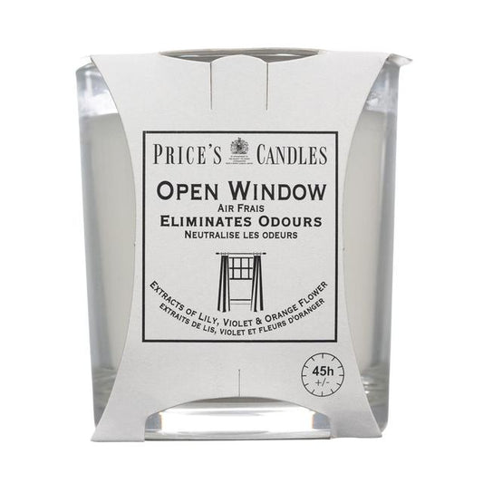 Bocal anti-odeur Price's Candles Fenêtre ouverte