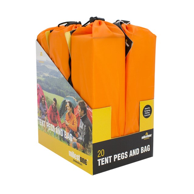 20 Tent Pegs