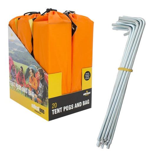 20 Tent Pegs