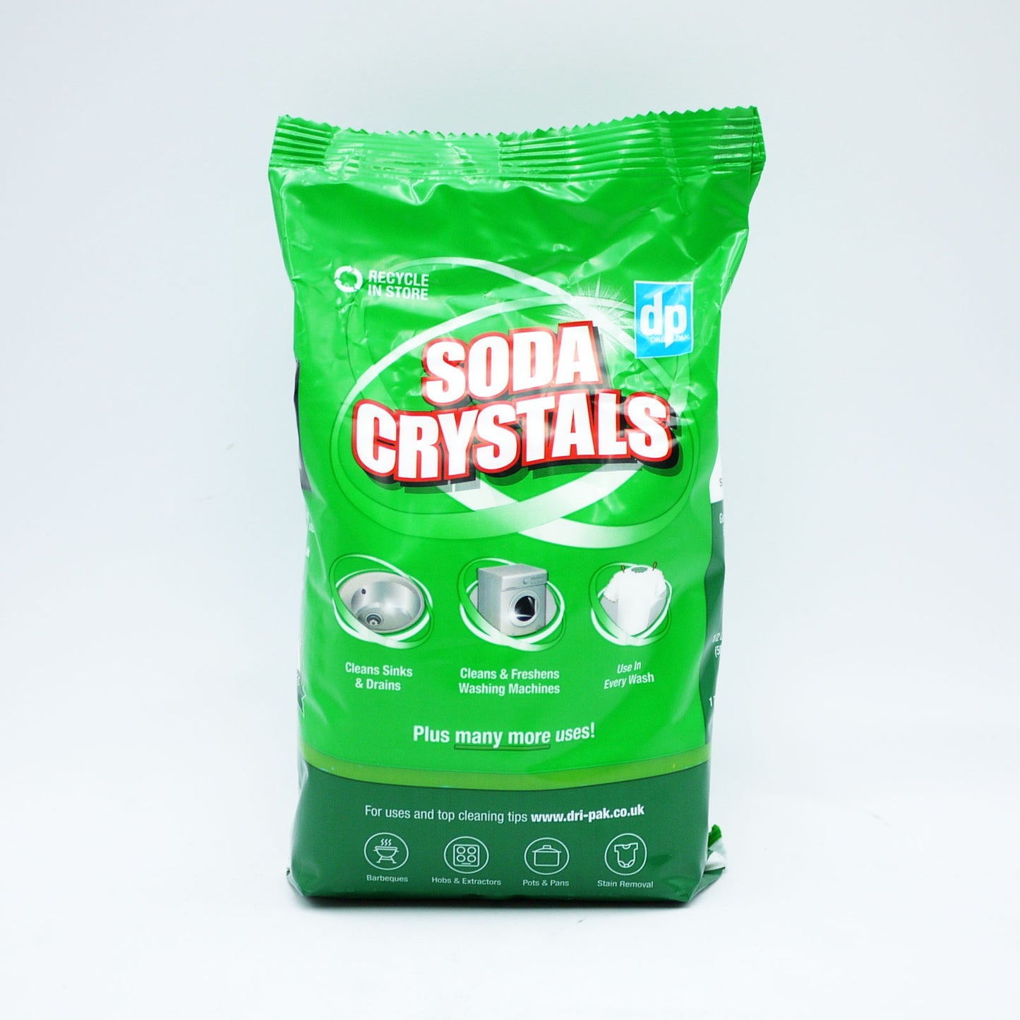 DRI PAK WASH SODA CRYSTALS 1KG