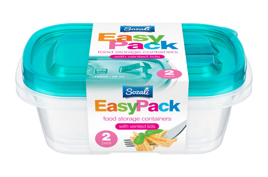 2pk,750ml Easypak