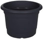 25CM MILANO PLANTER ROUND GUN GREY