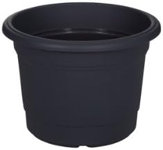 30CM MILANO PLANTER ROUND GUN GREY