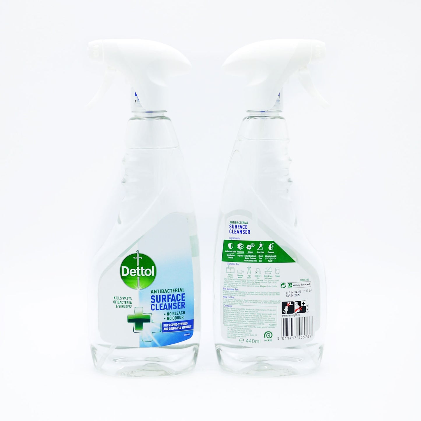 DETTOL SURFACE CLEANSER TRIGGER 440ml