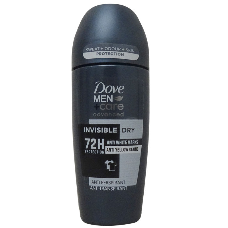 Dove roll-on deodorant 50 ml. Advanced care invisible dry men