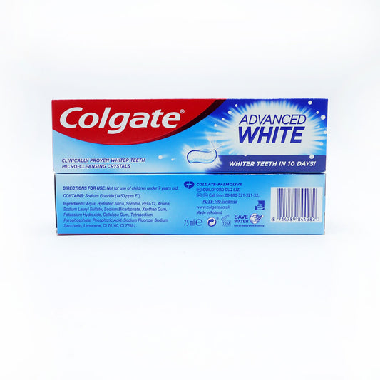 DENTIFRICE COLGATE ADVANCED WHITE 75ml