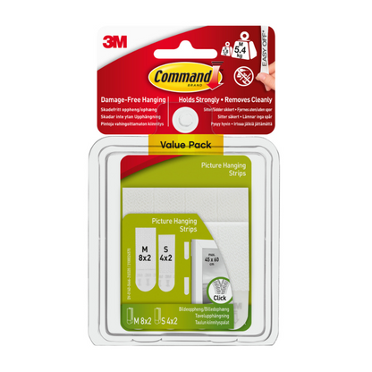 Attaches Bandes Cadres, Lot Combiné Petit/Moyen 17203