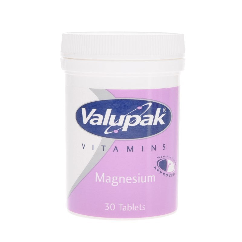 Valupak Magnesium 187.5mg Tablets 30's