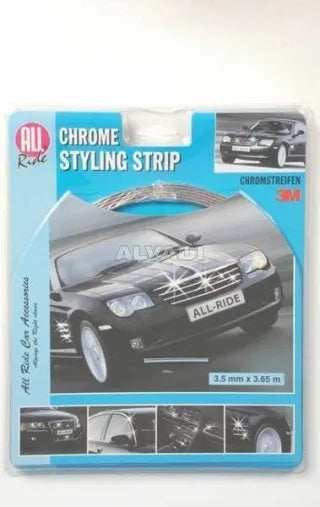 All Ride Chrome Styling Strip 3.5mm x 3.65mm