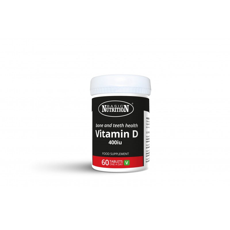 Basic Nutrition Vitamin D 400iu 60's.