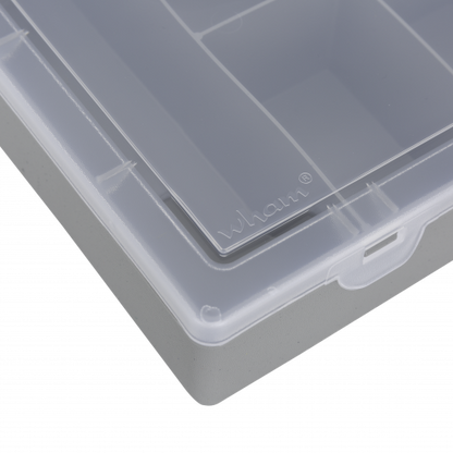 Organiser 3.01 29cm Box 8 Divs Upcycle Soft Grey/Clear