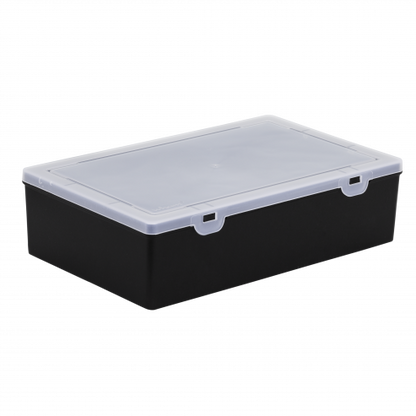 Organiser 3.02 29cm Box Deep Recycle Black/Clear