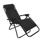 Deluxe Lounger/Chair with Pillow - Black,