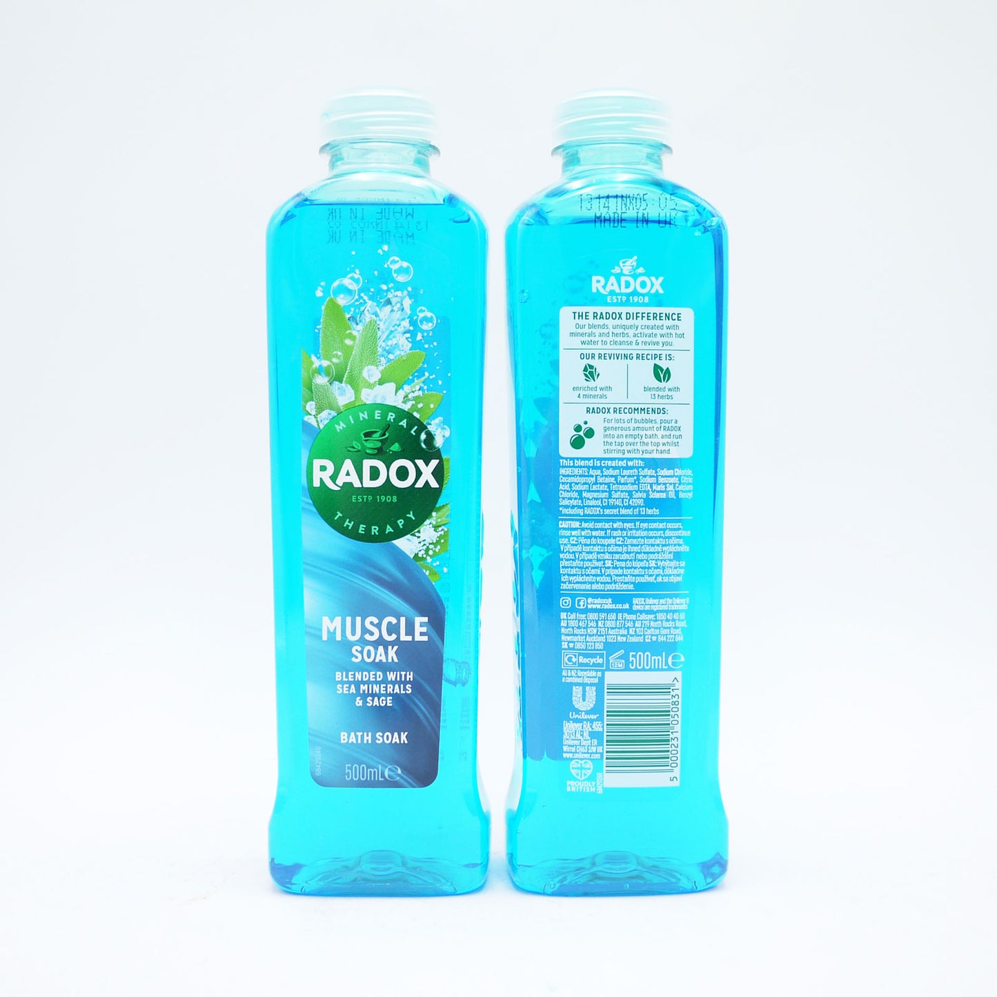 RADOX BATH SOAK MUSCLE SOAK 500ml