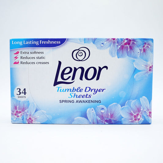 LENOR LINGETTES SÈCHE-LINGE ÉVEIL PRINTANIER 34 LINGETTES