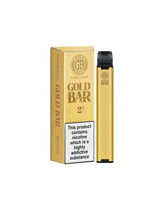 Gold Bar 24k Mango 600 puffs